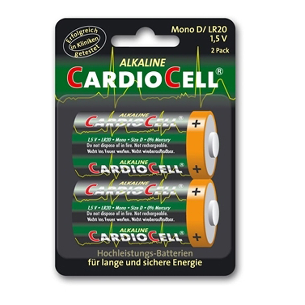 2 Piles Cardiocell Mono D-LR20