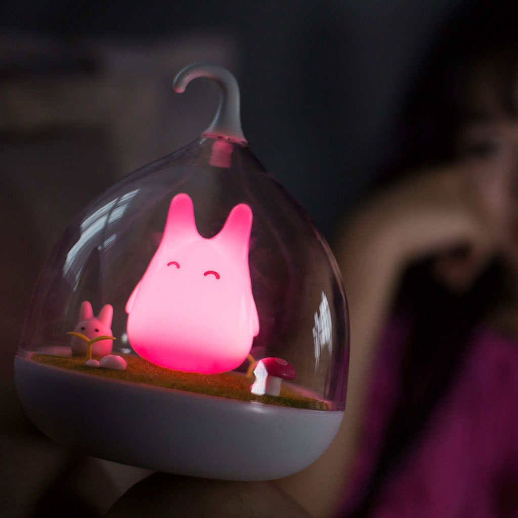 Veilleuse Lapin avec capteur tactile