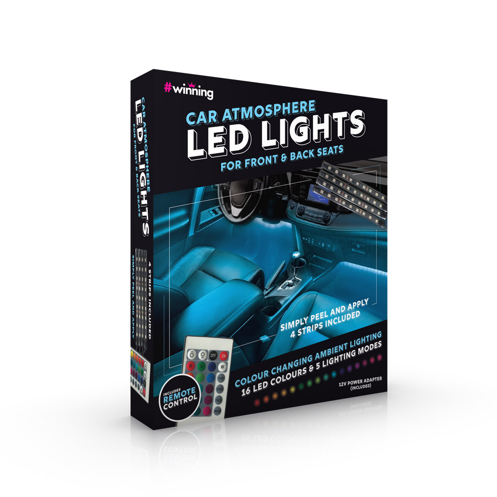 Éclairage d’ambiance à LED pour la voiture