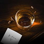 Verre à whisky personnalisé avec votre écriture
