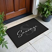 Paillasson personnalisé avec monogramme