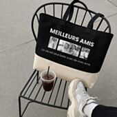 Sac personnalisé avec photos et texte