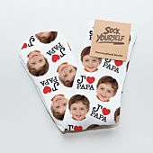 Chaussettes personnalisées pour maman ou papa