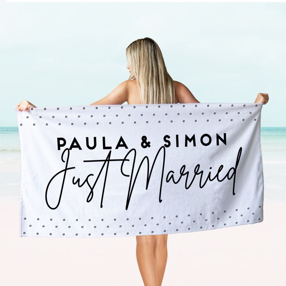 Serviette personnalisée avec différents motifs