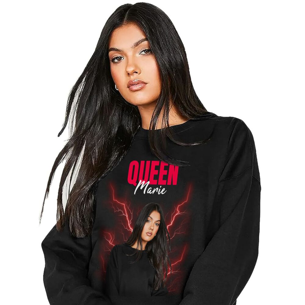 Pull vintage bootleg personnalisé