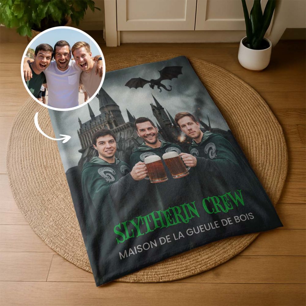Couverture personnalisée avec design magique unique