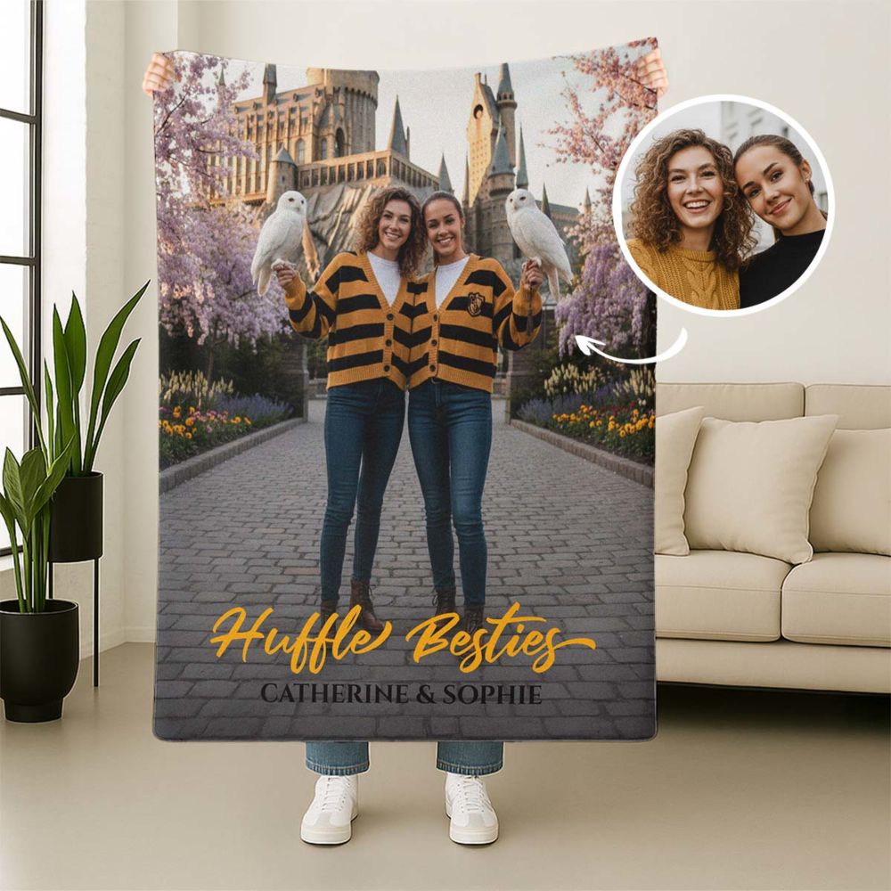 Couverture personnalisée avec design magique unique