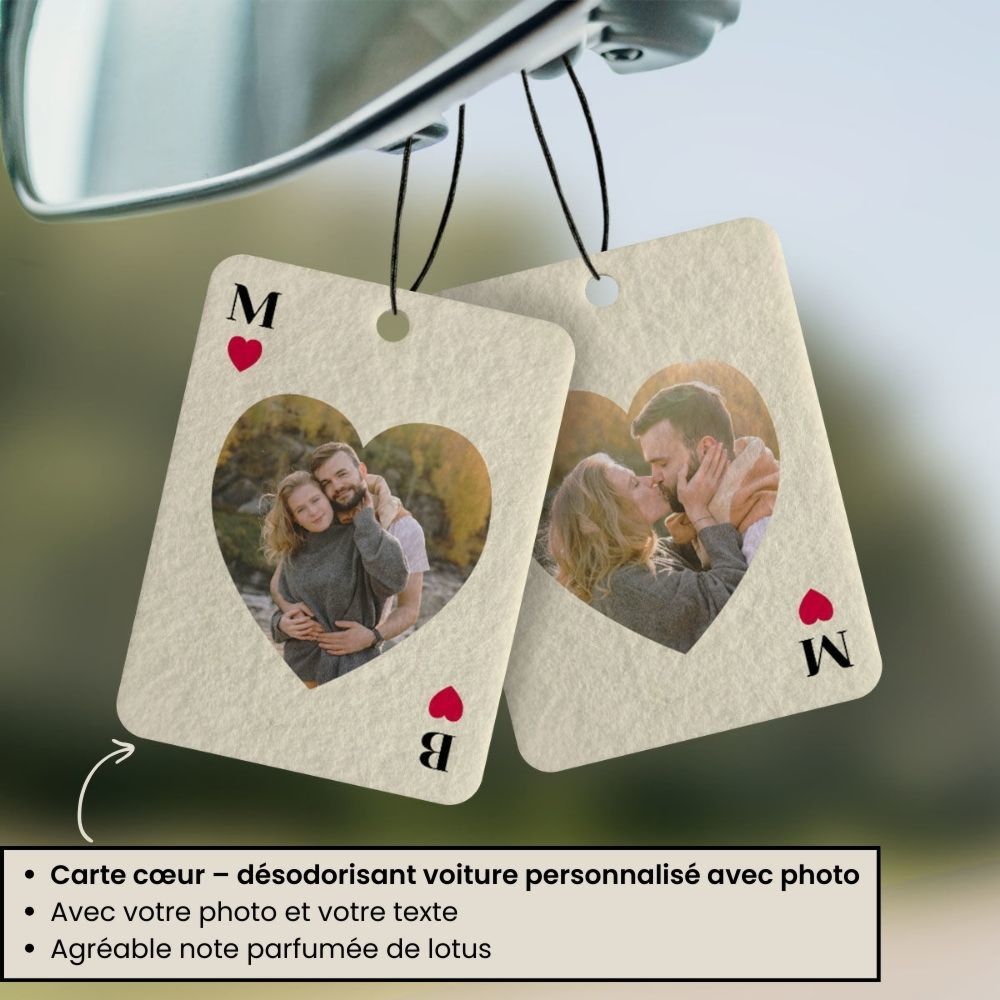 Coffret cadeau arbre parfumé et cartes Kamasutra