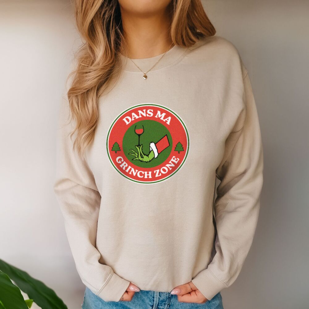 Pull personnalisé Grinch