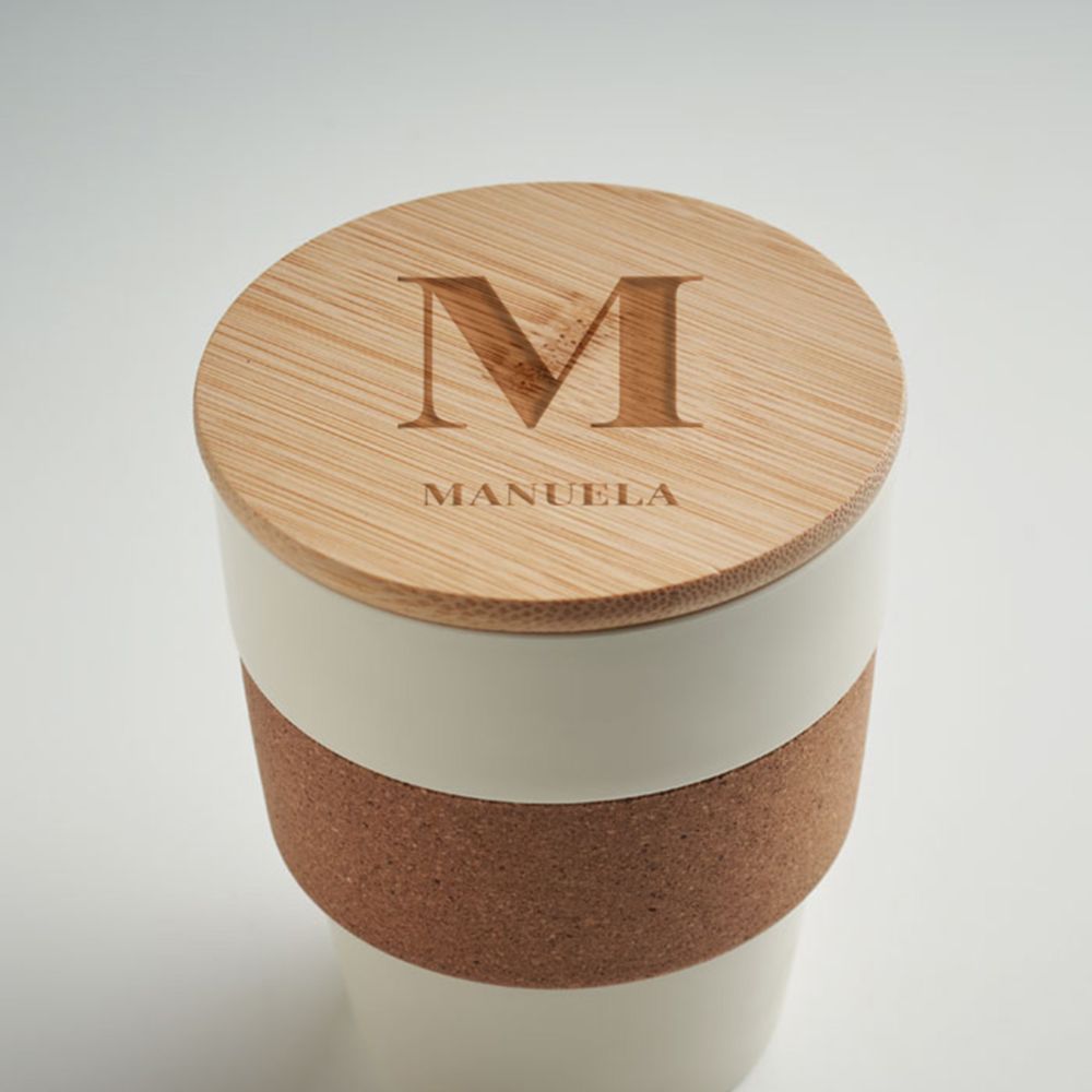 Gobelet personnalisé avec monogramme