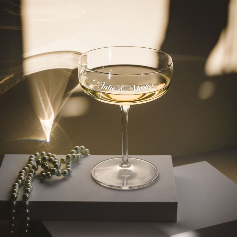 Coupe Champagne Personnalisée avec Gravure