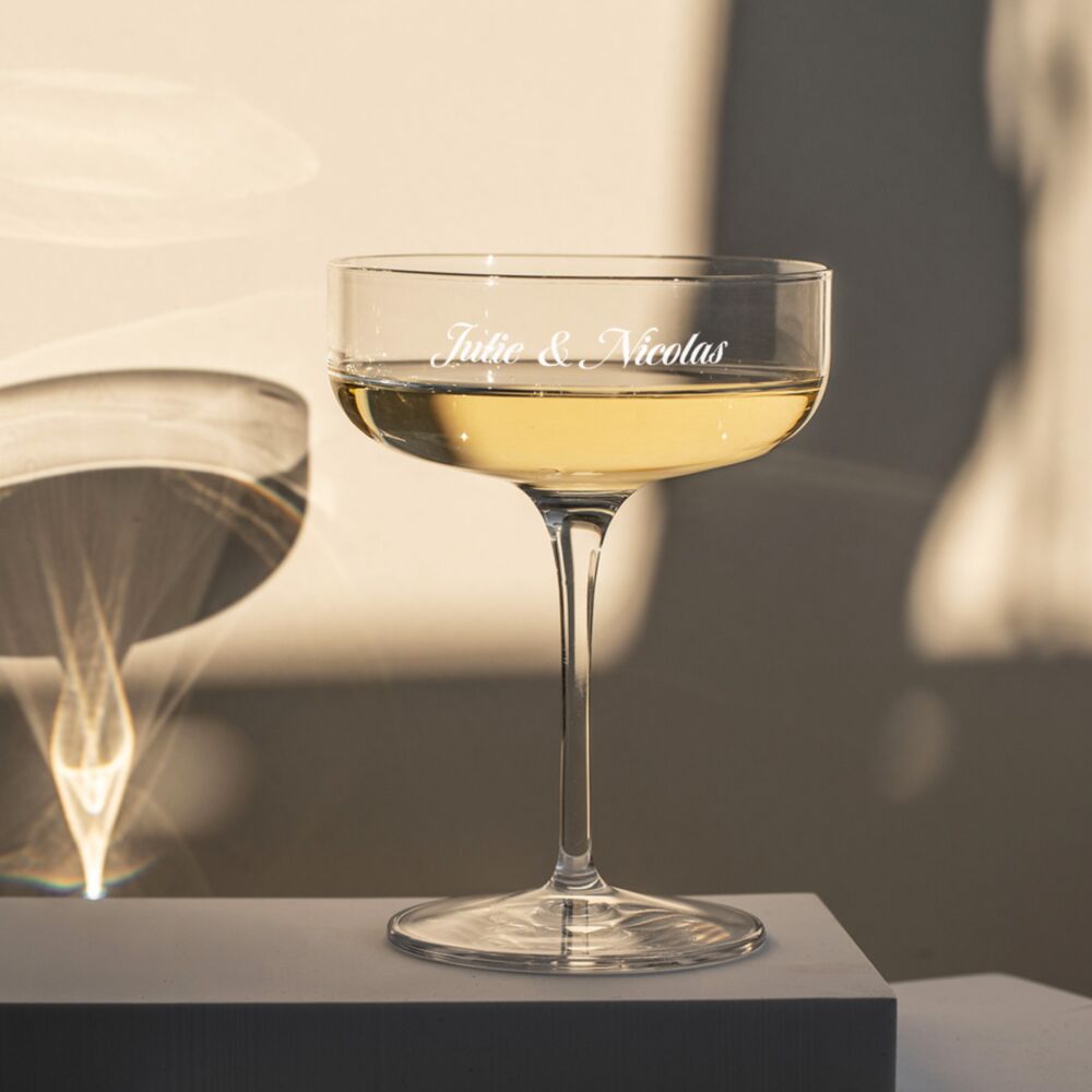 Coupe Champagne Personnalisée avec Gravure