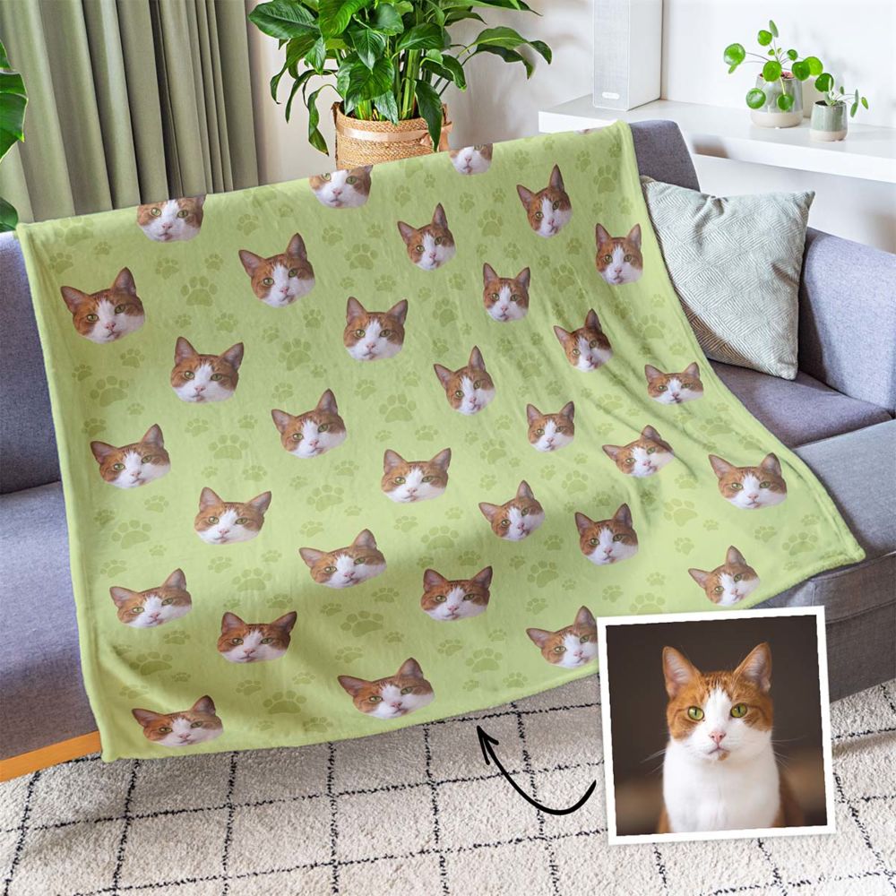 Couverture personnalisée avec votre animal de compagnie
