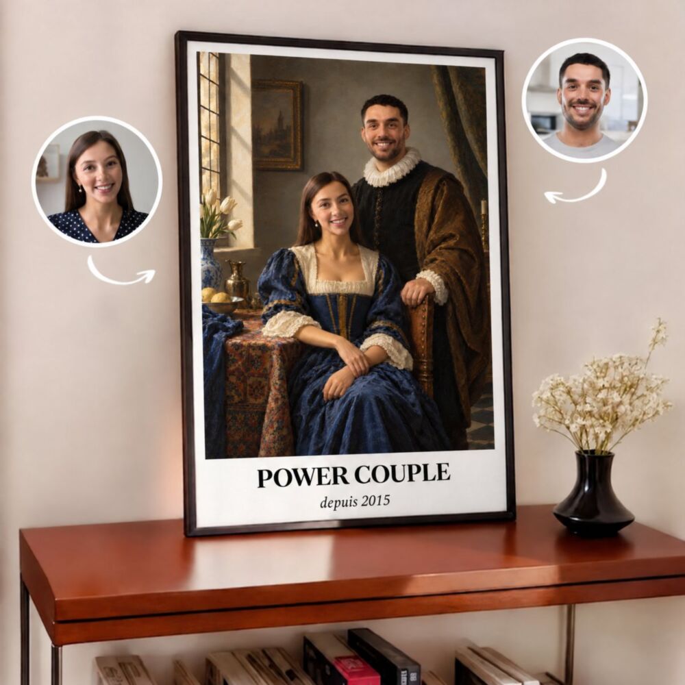 Poster personnalisé œuvre d’art