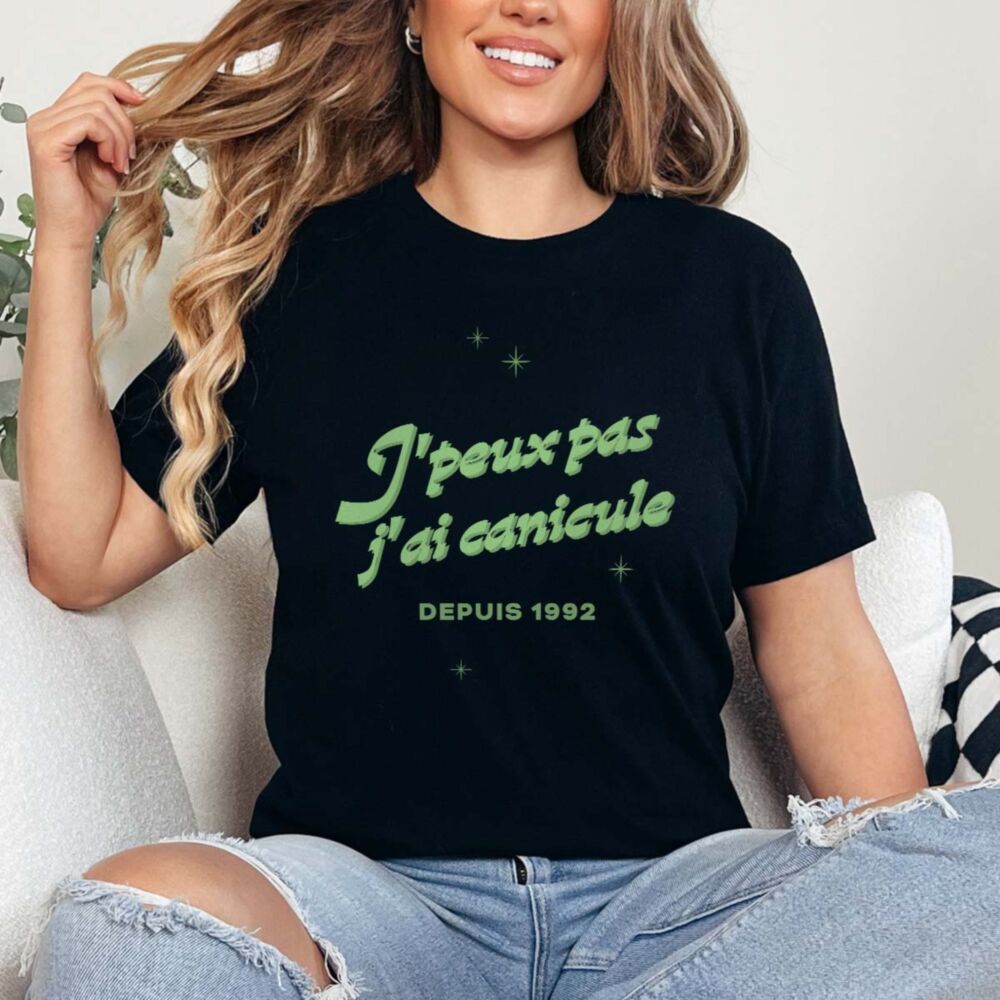 T-shirt personnalisé Texte rétro