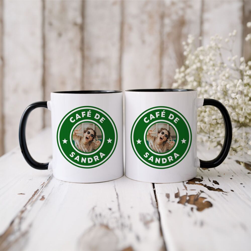 Mug personnalisé avec photo et prénom