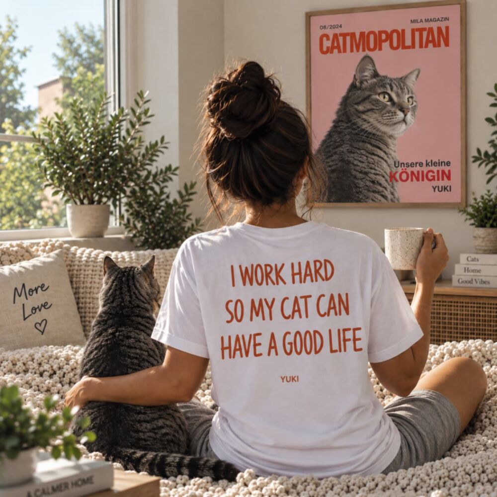 T-shirt personnalisé avec message