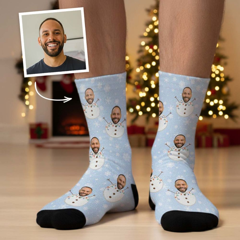 Chaussettes de Noël multivisage avec différents motifs