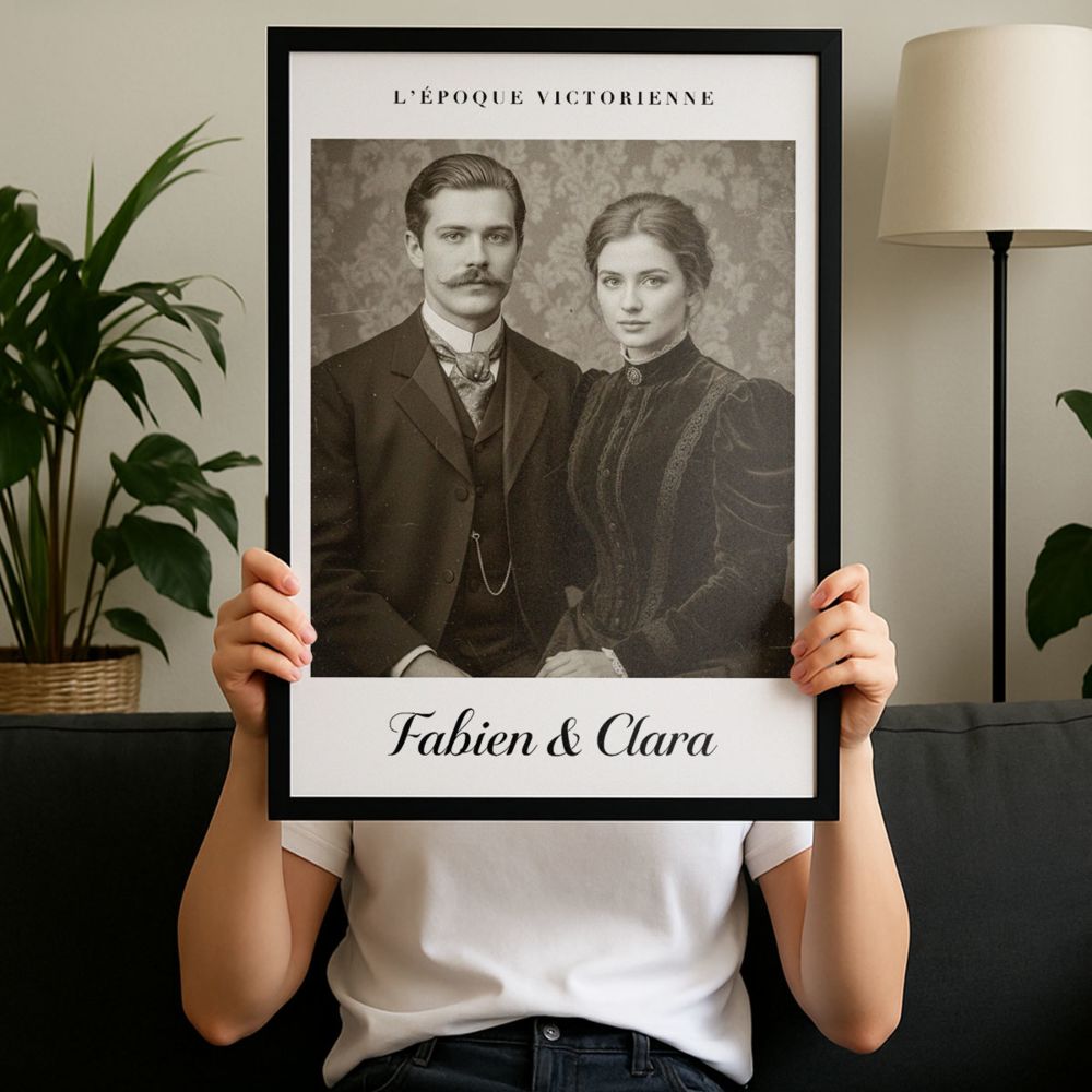 Poster personnalisé – Voyage dans le temps