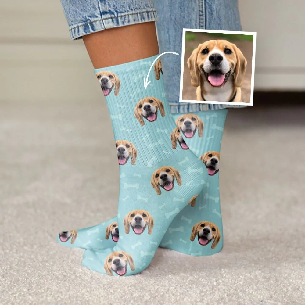 Chaussettes personnalisées animaux discount