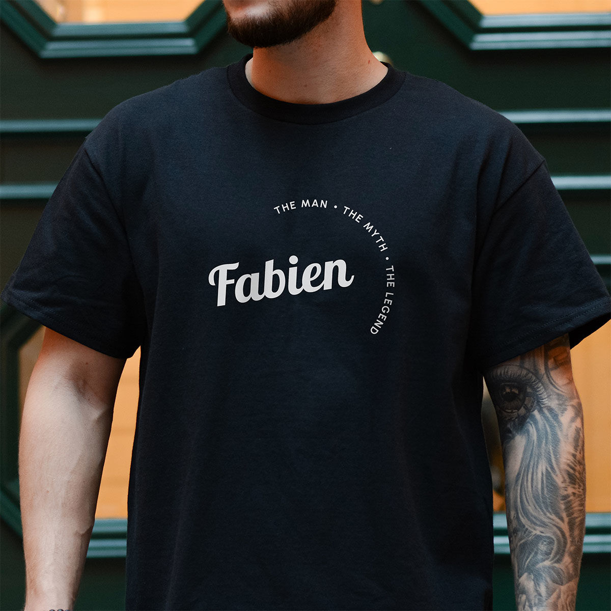 T-shirt Homme Légende Vivante Depuis Date Brodé Personnalisé