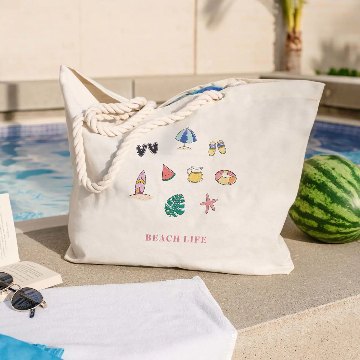 Sac de plage a personnaliser on sale