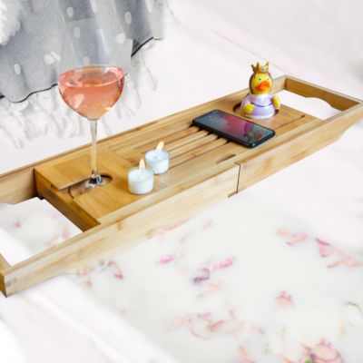 Plateau de Baignoire en Bambou Plateau de Baignoire en Bambou