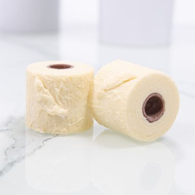 Papier toilette en chocolat 2 mini rouleaux Papier toilette en chocolat 2 mini rouleaux