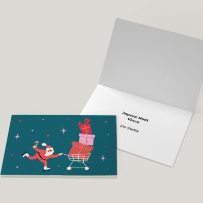 Carte cadeau personnalisée Spécial Noël