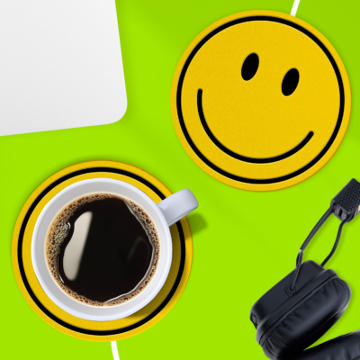 Chauffe-tasse USB Happy Face