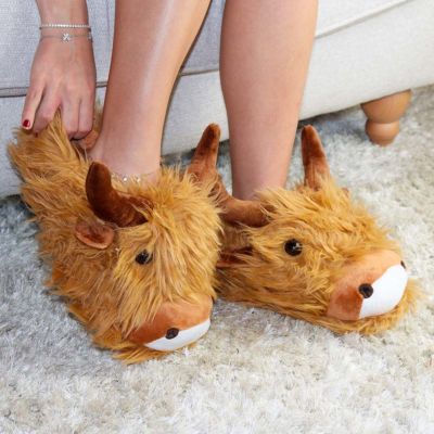 Chaussons vache Highland