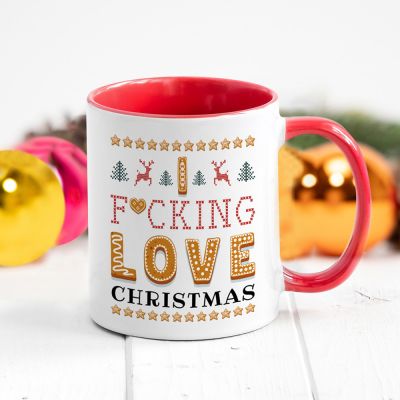 Tasse Fucking Love Christmas
