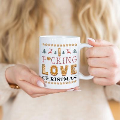 Tasse Fucking Love Christmas