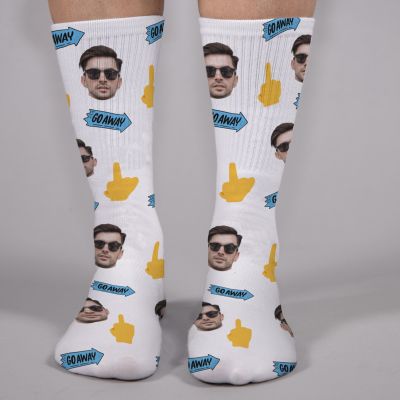 Chaussettes multivisage avec différents motifs Chaussettes multivisage avec différents motifs