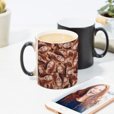 Mug magique personnalisé avec visage Mug magique personnalisé avec visage