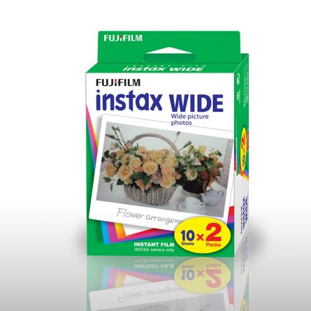 Papier Photo Fuji Instax WIDE - Set de 2