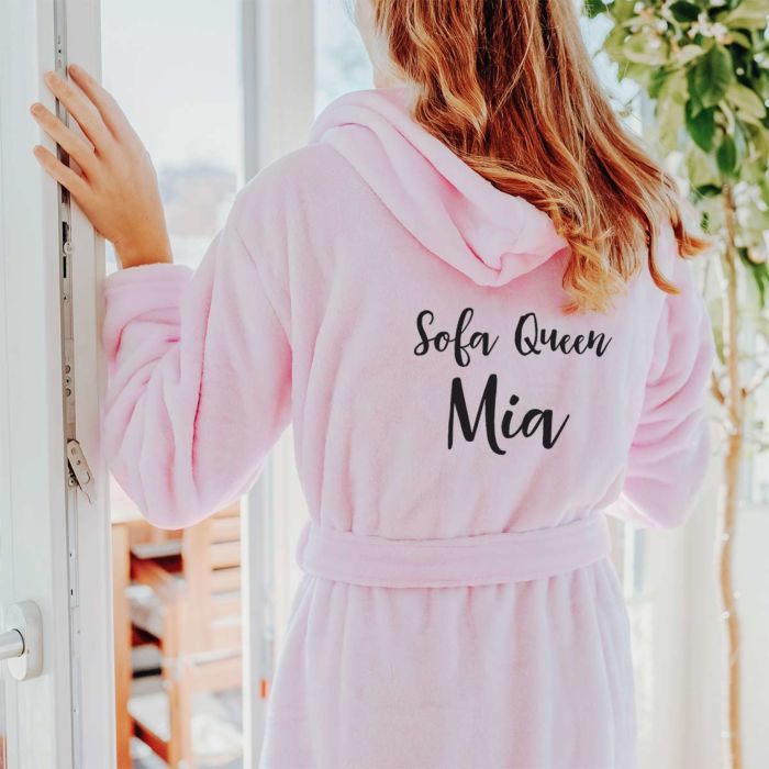 Robe de chambre femme personnalisé outlet