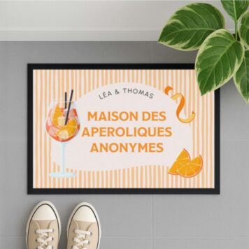 Paillasson aperol personnalisé