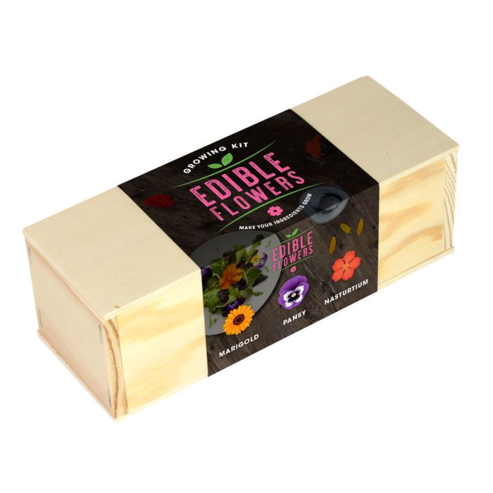 Kit de culture Fleurs comestibles