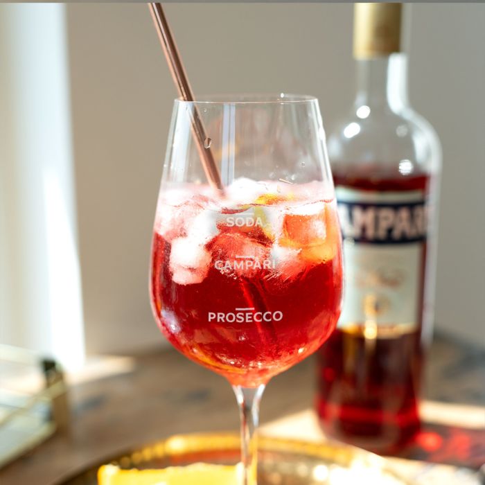 Verre à Campari personnalisé