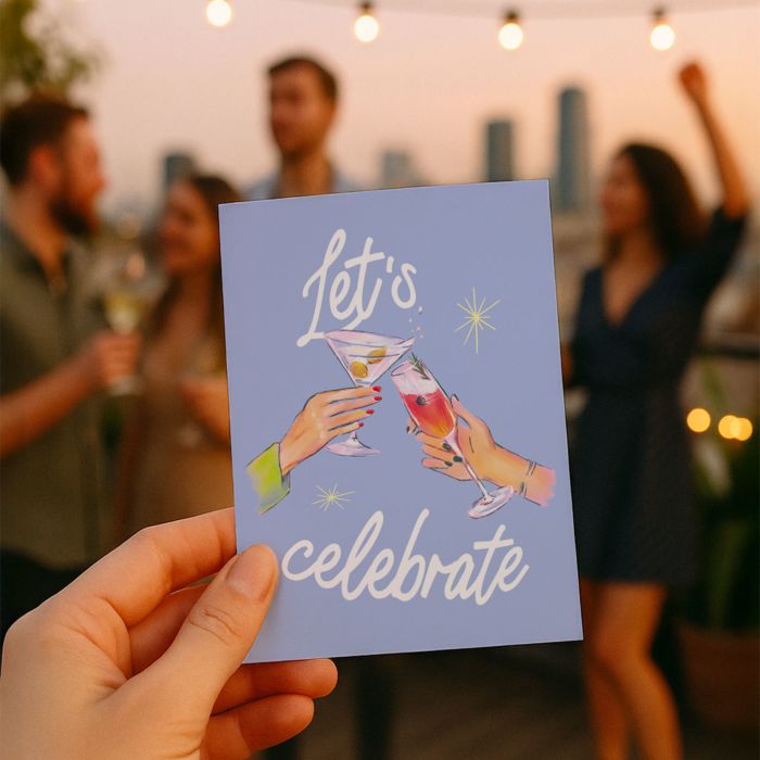 Carte cadeau personnalisée Celebrate