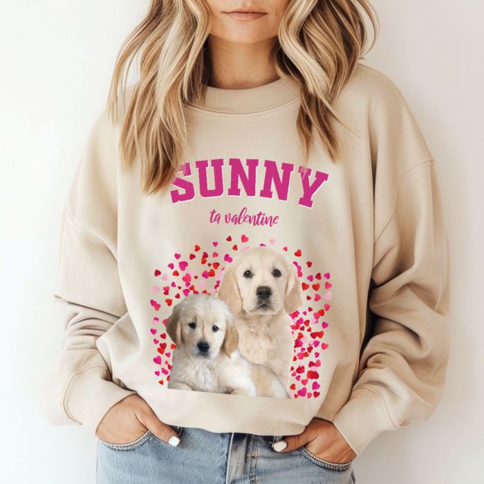 Pull Bootleg personnalisé avec votre animal de compagnie