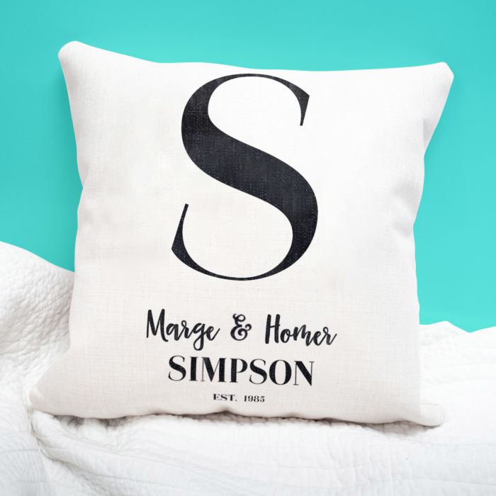Housse de Coussin Personnalisable pour les couples