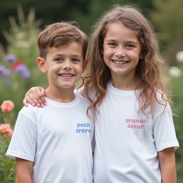 T-shirt personnalisé Enfant avec texte