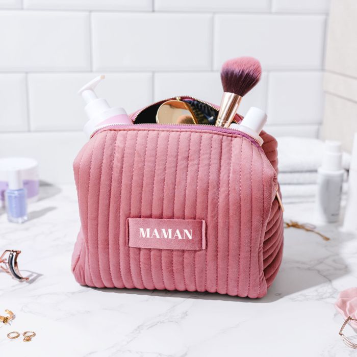 Trousse maquillage personnalisée avec nom