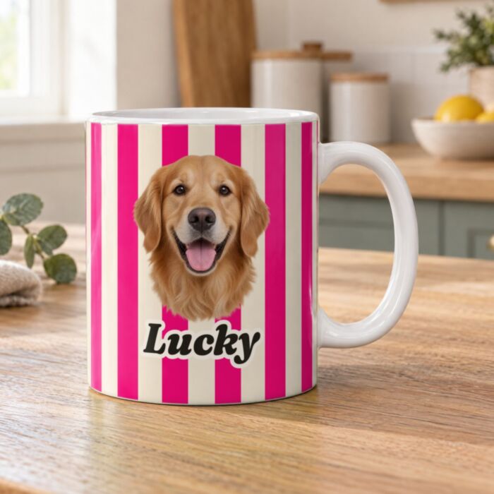 Mug personnalisé avec ton animal et motifs