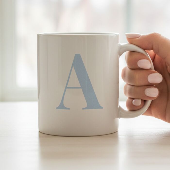 Mug personnalisé avec monogramme - Design