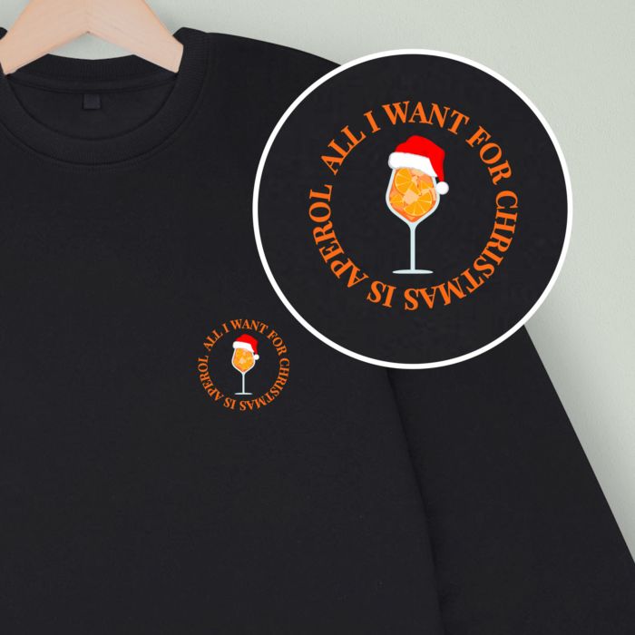 Sweat 'Avant Les Cadeaux C'est Apéro' - Père Noël à La Bière - Humour Noël Pour Homme Et Femme