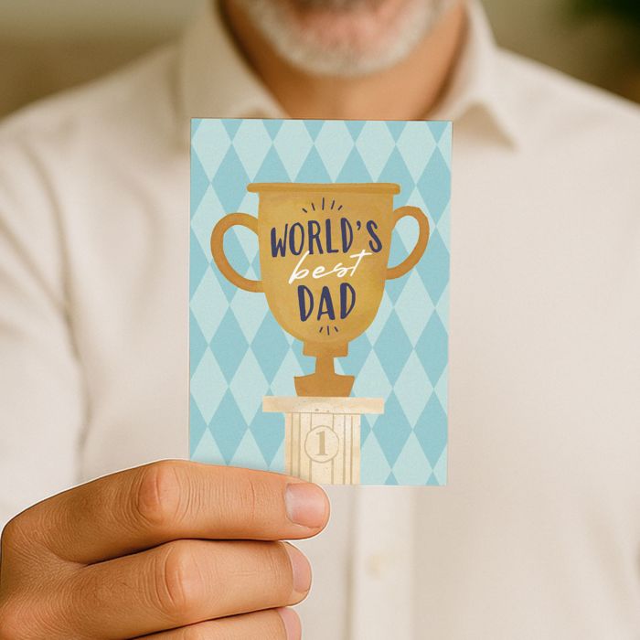 Carte personnalisée - Fête des Pères