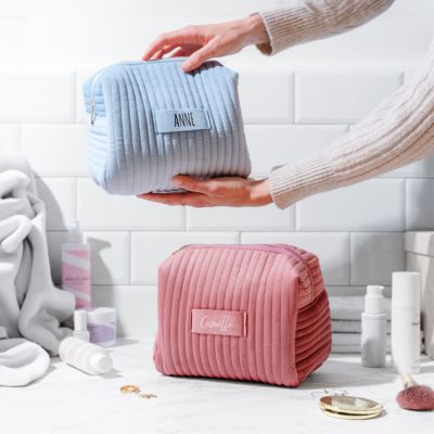 Trousse maquillage personnalisée avec nom Trousse maquillage personnalisée avec nom